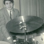At the drums